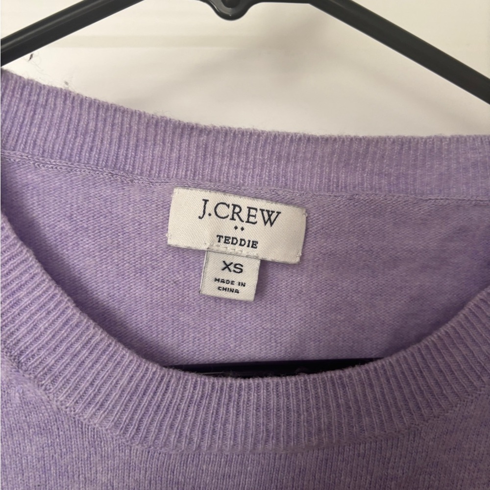 J. Crew Women's Lavender Crewneck Sweater